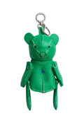 RALPH LAUREN WOMENS Polo Bear Leather Bag Charm Parrot
