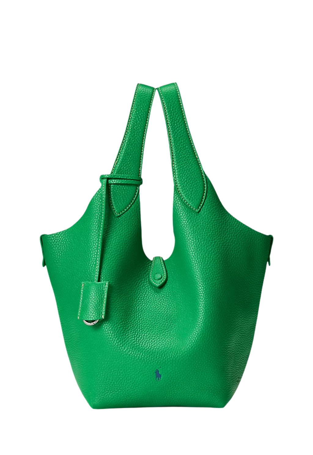 RALPH LAUREN WOMEN Polo Play Leather Tote Parrot