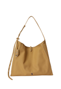 RALPH LAUREN WOMENS Polo Play Canvas Messenger Bag Berkshire Tan