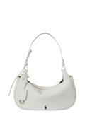 RALPH LAUREN WOMEN Polo Play Leather Shoulder Bag Paper