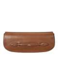 RALPH LAUREN WOMEN Bellport Leather Long-Flap Clutch Cuoio