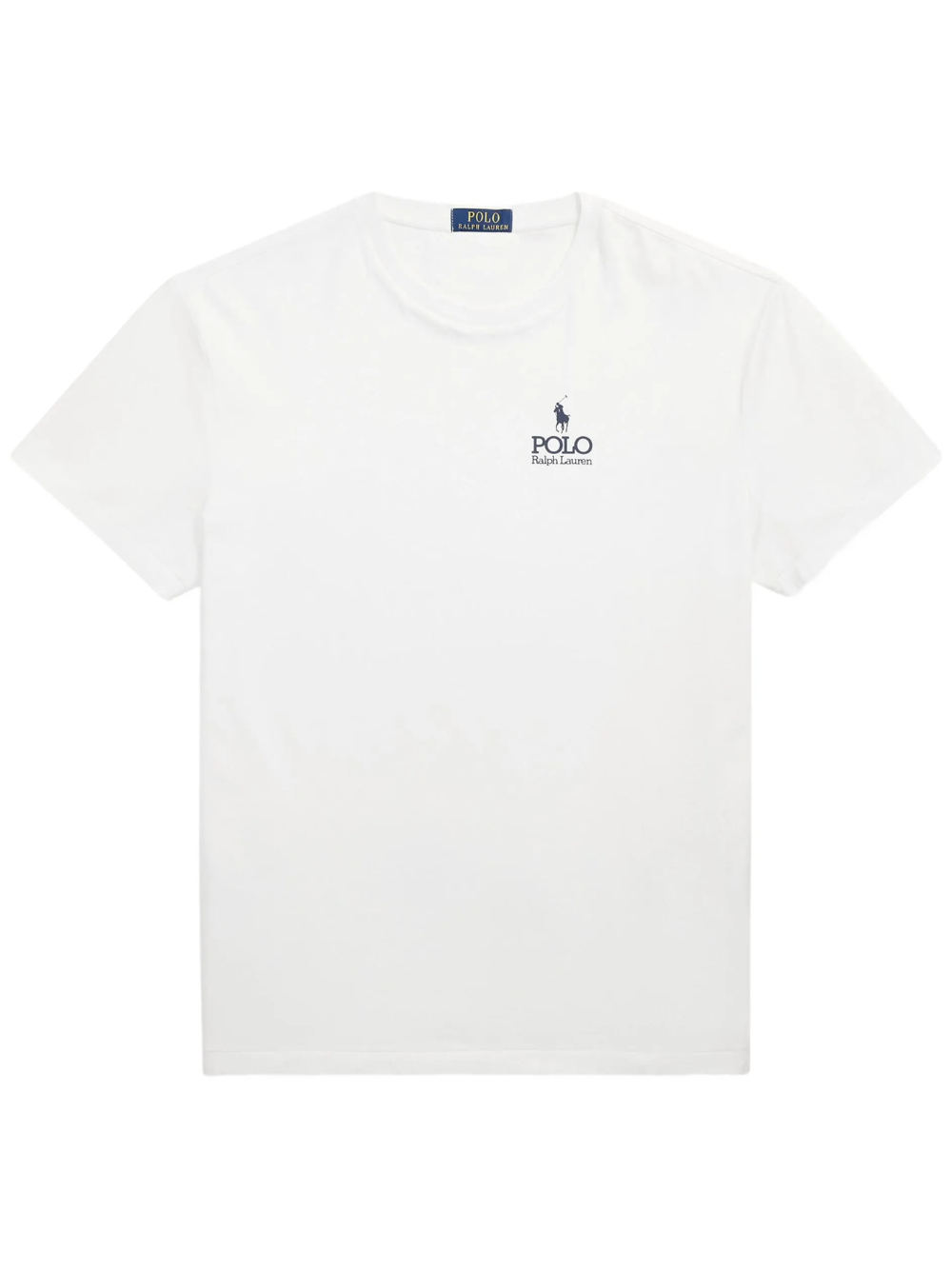 RALPH LAUREN Classic Fit Logo Jersey T-Shirt White