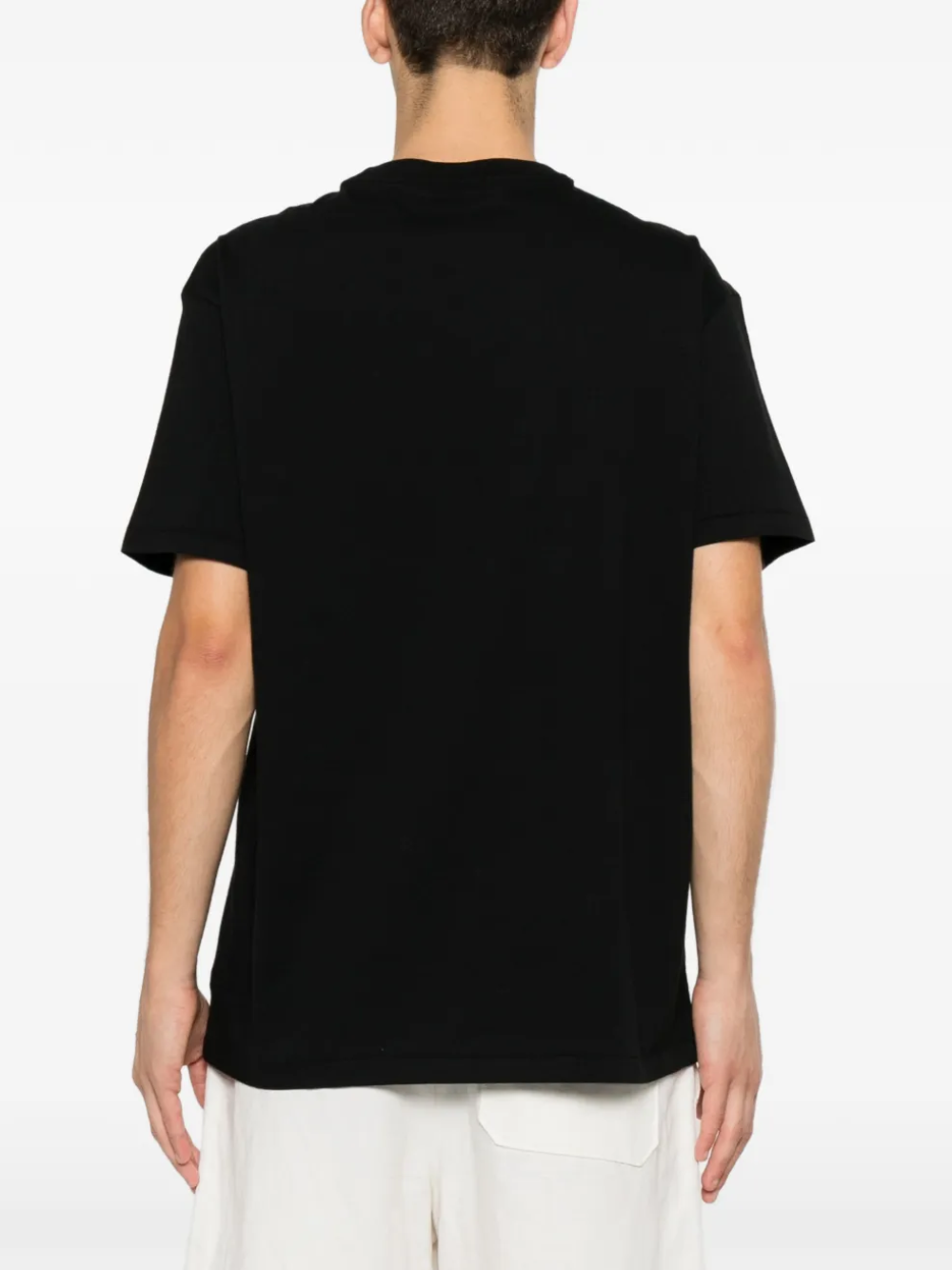 RALPH LAUREN Classic Fit Logo Jersey T-Shirt Polo Black