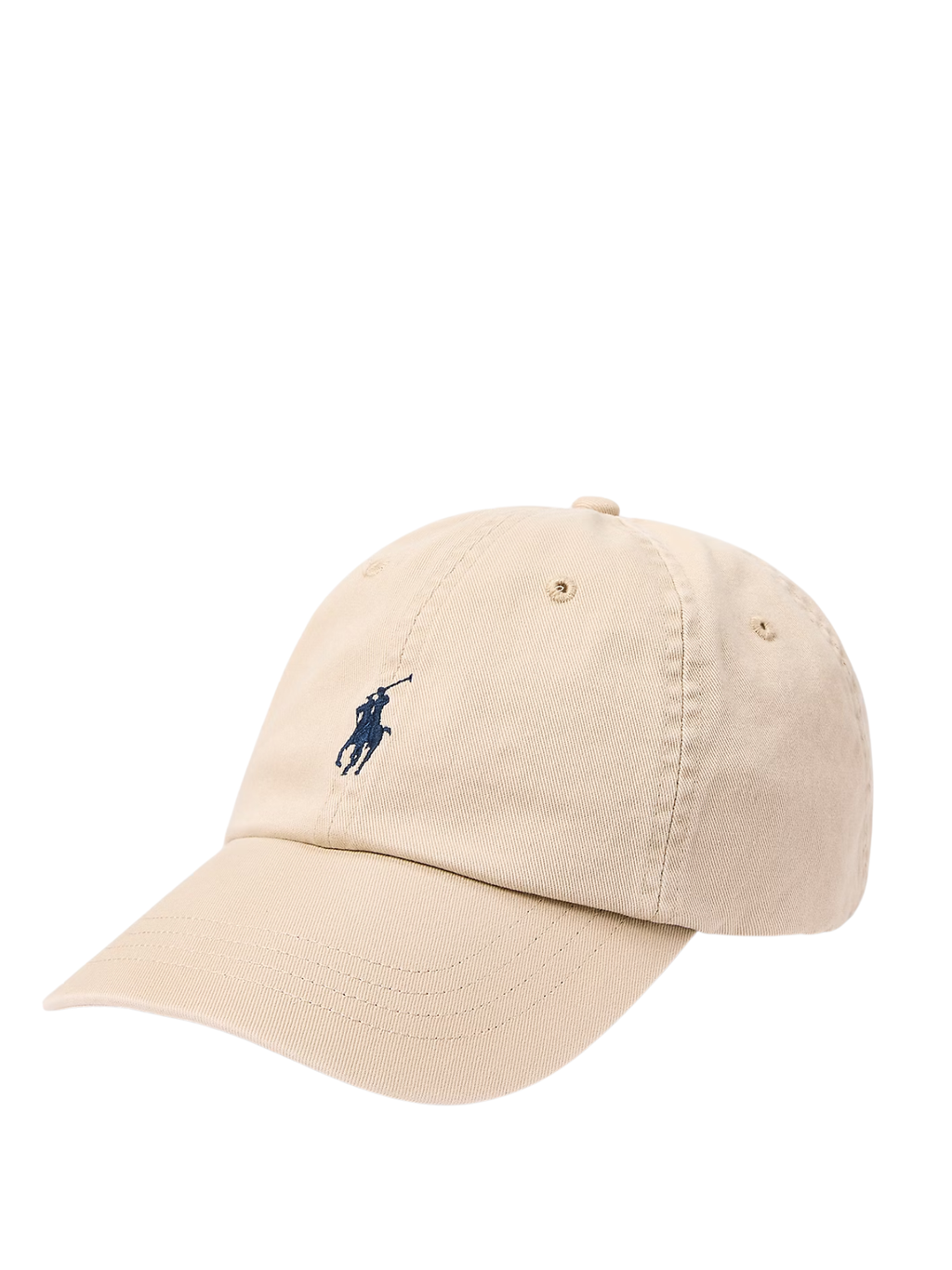RALPH LAUREN Cotton Chino Baseball Cap Nubuck/Relay Blue
