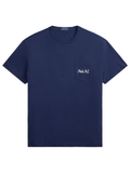 RALPH LAUREN Custom Slim Fit Polo Bear T-Shirt Newport Navy