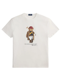 RALPH LAUREN Custom Slim Fit Polo Bear T-Shirt White