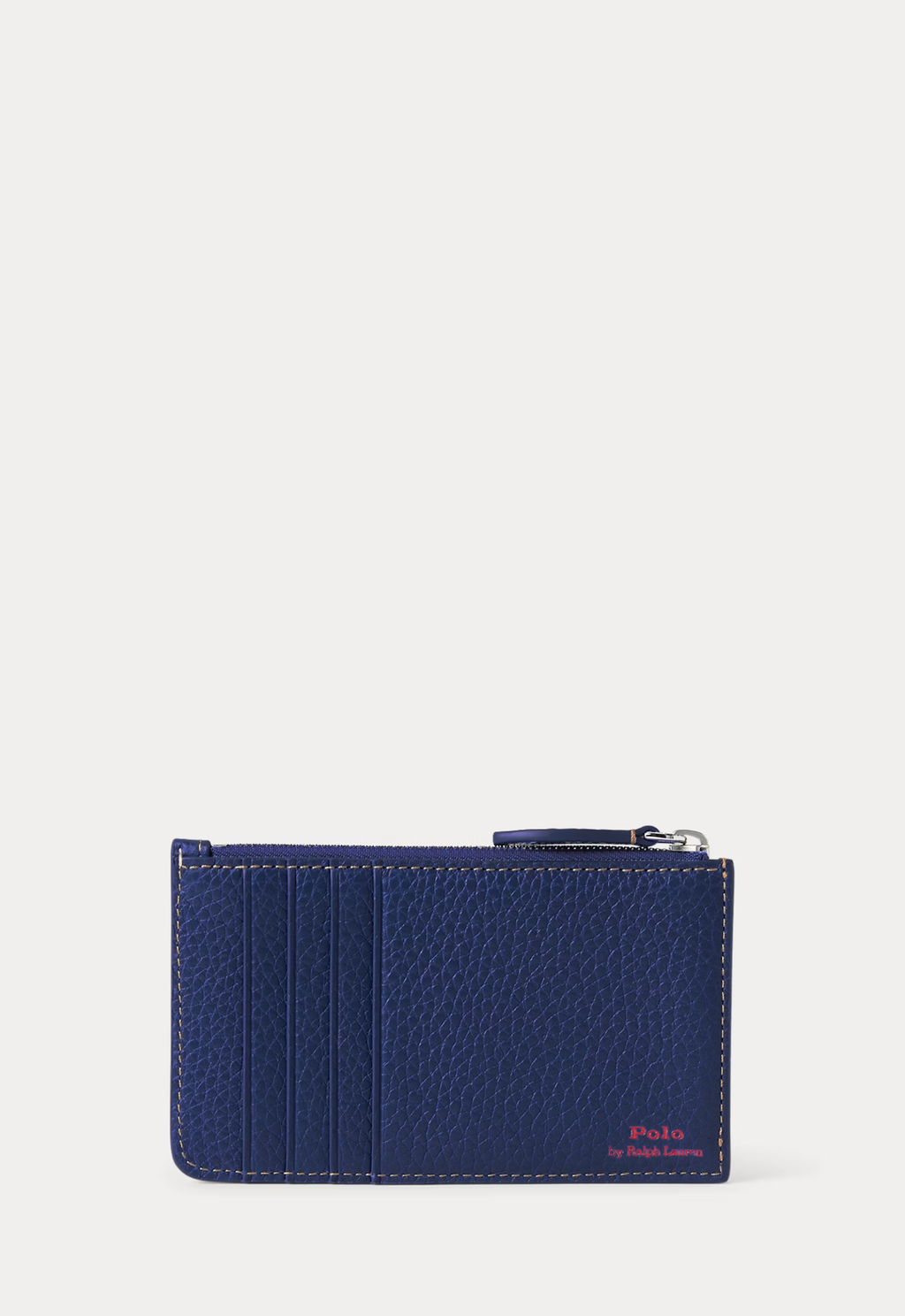 RALPH LAUREN WOEMNS Polo Play Leather Zip Card Case Ink