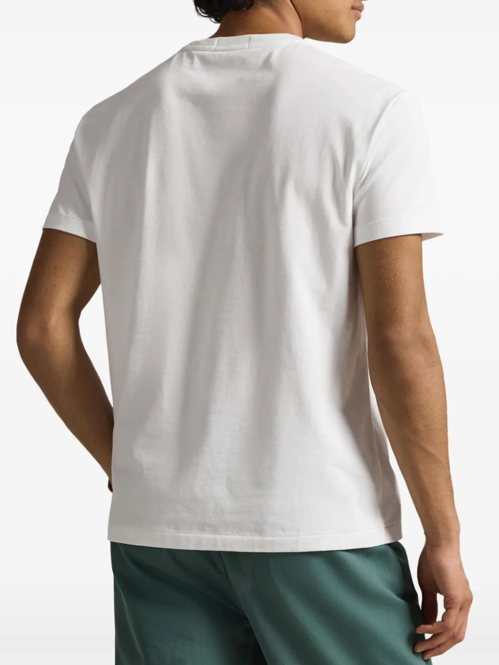RALPH LAUREN Custom Slim Fit Polo Bear T-Shirt White