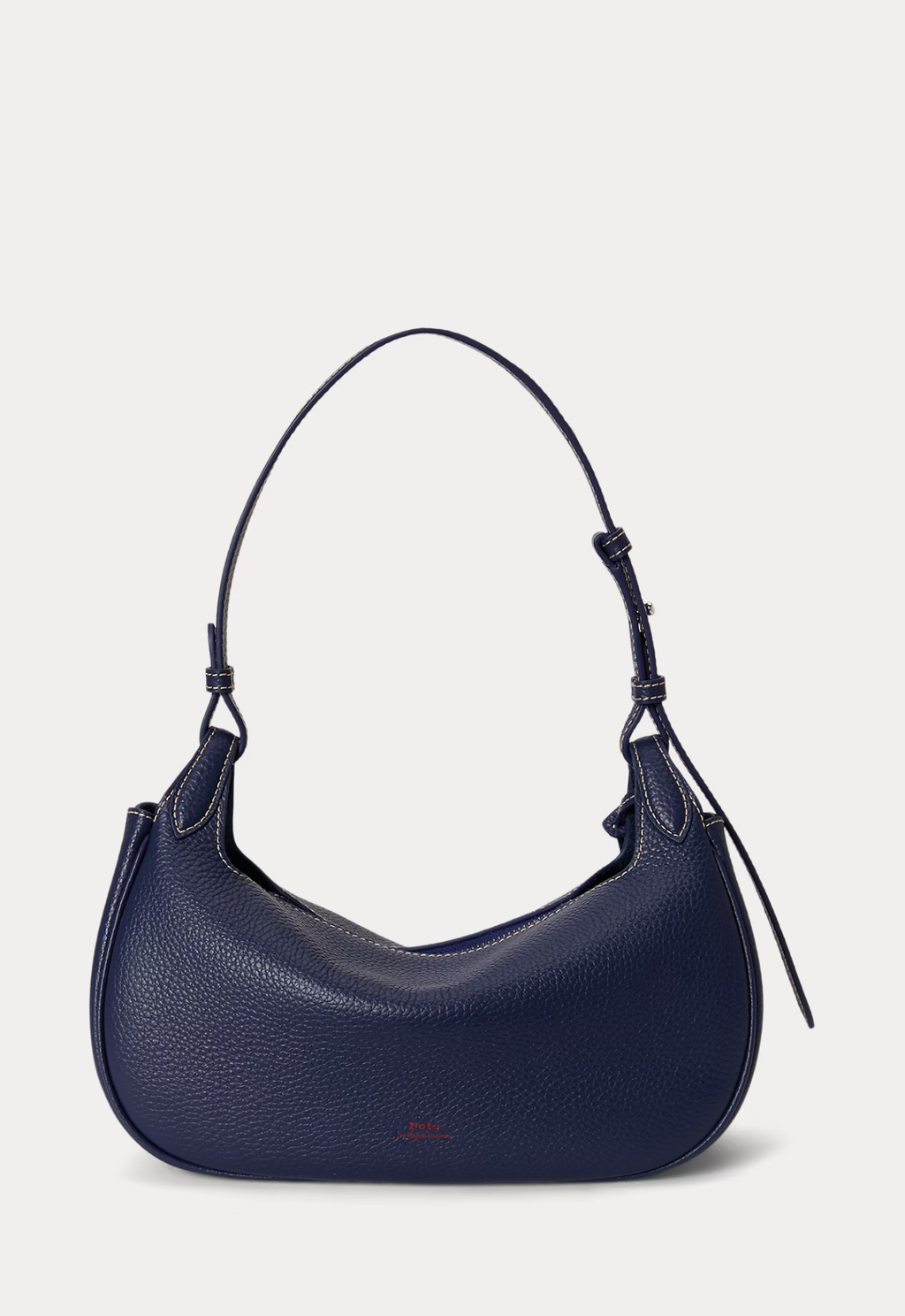 RALPH LAUREN WOMEN Polo Play Leather Shoulder Bag Ink