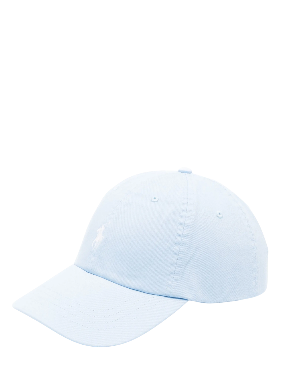 RALPH LAUREN WOMEN The Iconic Cotton Chino Ball Cap Office Blue