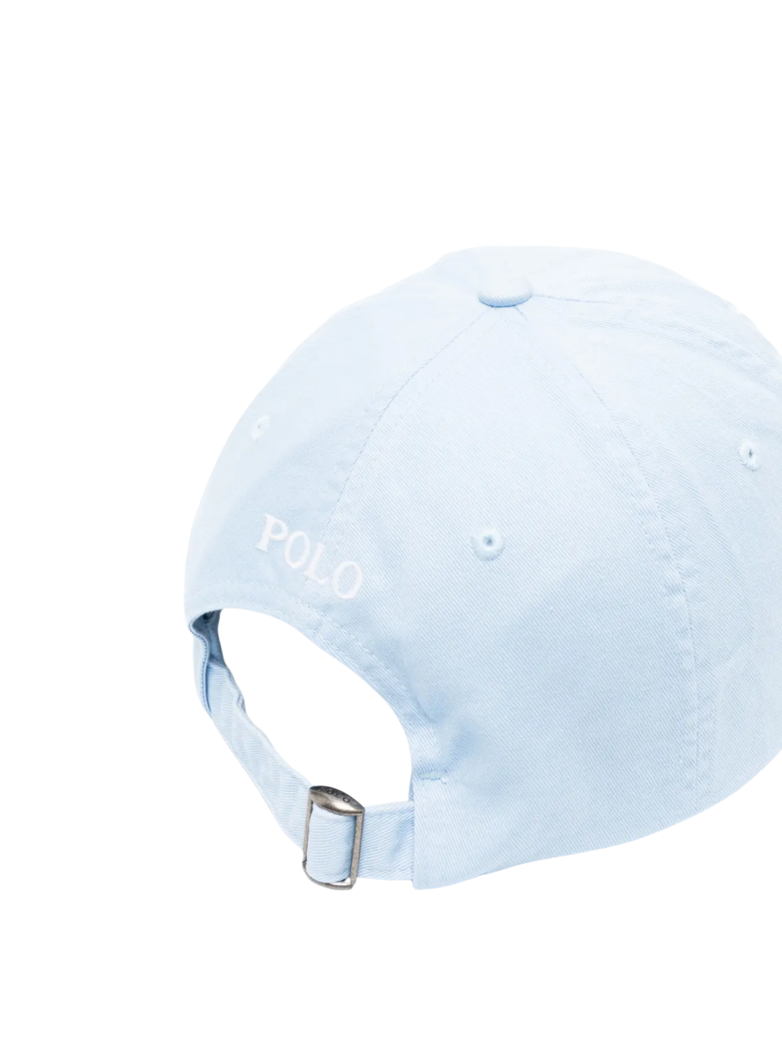 RALPH LAUREN WOMEN The Iconic Cotton Chino Ball Cap Office Blue