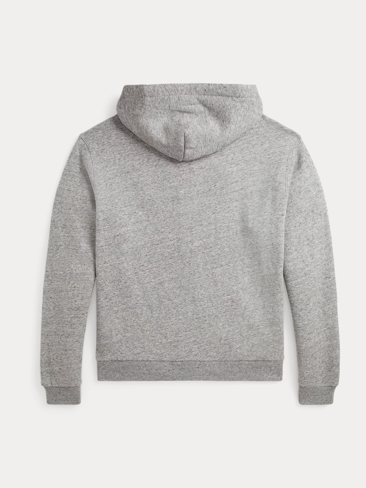 RALPH LAUREN WOMEN Fleece Full-Zip Hoodie Dark Vintage Heather